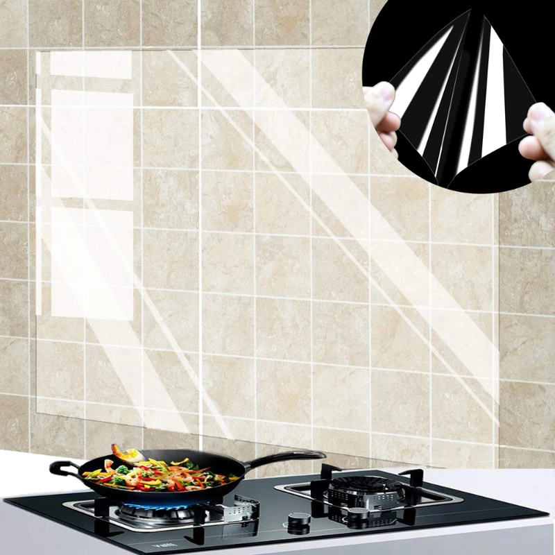 Commercial Kitchen Fridge - 1Pc Kitchen Oil Proof Wall Sticker