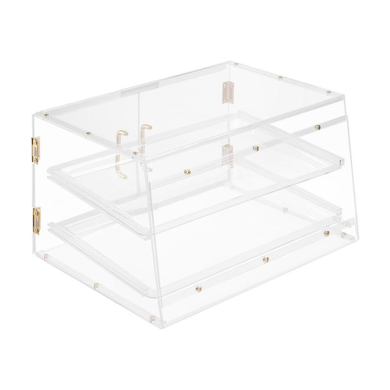 Commercial Kitchen Cabinet - Bakery Display Case, 2-Tier Commercial Countertop