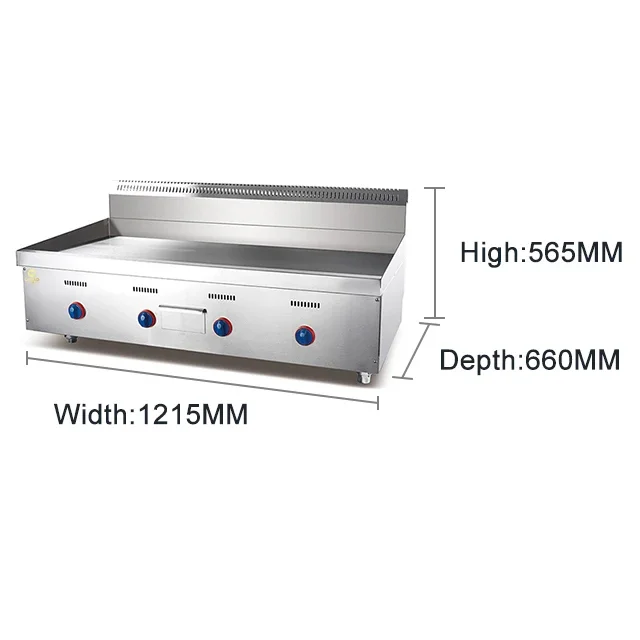 Gas Flat Griddle Commercial Re – Commercial Kitchen Griddle recenzja i cena