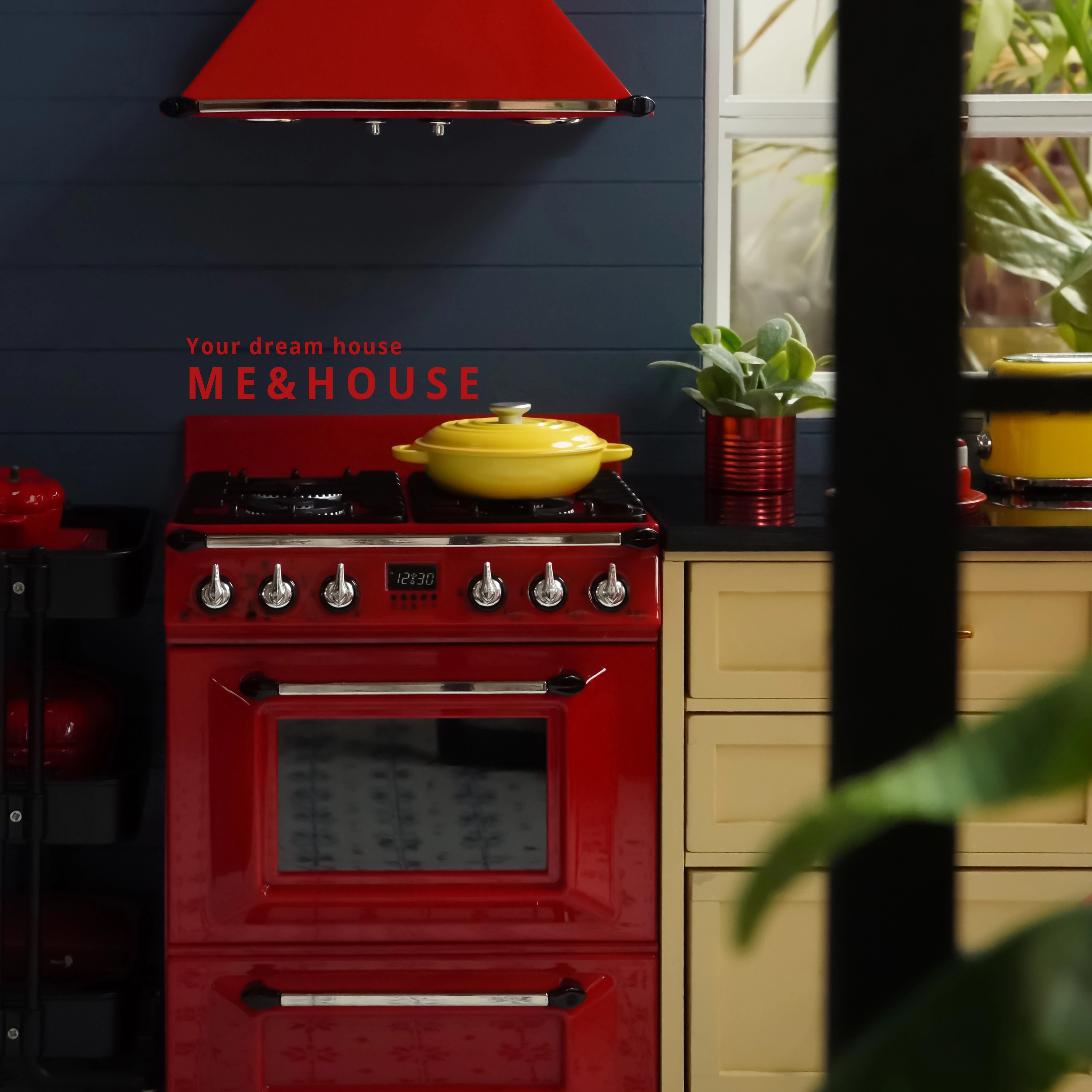 1/6 Modern Miniature Kitchen F – Commercial Kitchen Fridge recenzja i cena