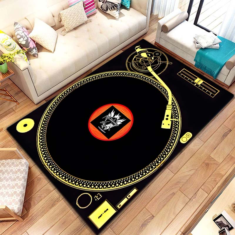 Music Vinyl Disc Player Patter – Commercial Kitchen Vinyl Flooring recenzja i cena