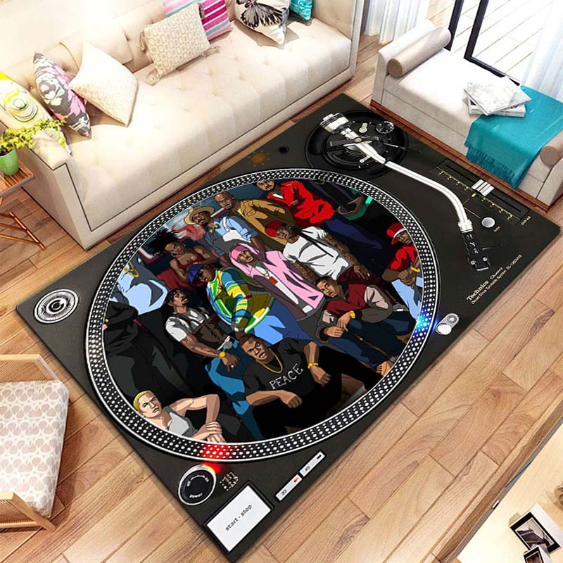 Music Vinyl Disc Player Patter – Commercial Kitchen Vinyl Flooring recenzja i cena