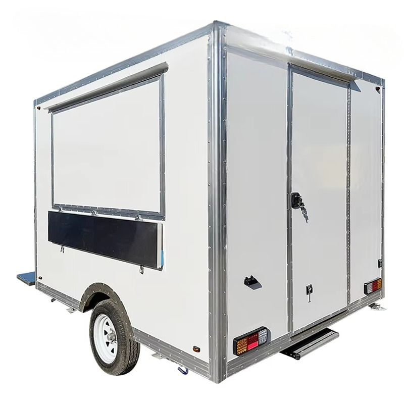 Mobile Snack Food Truck With F – Commercial Kitchen Griddle recenzja i cena