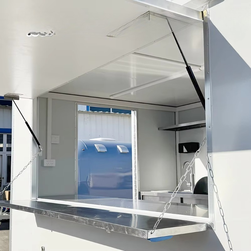 Mobile Snack Food Truck With F – Commercial Kitchen Griddle recenzja i cena