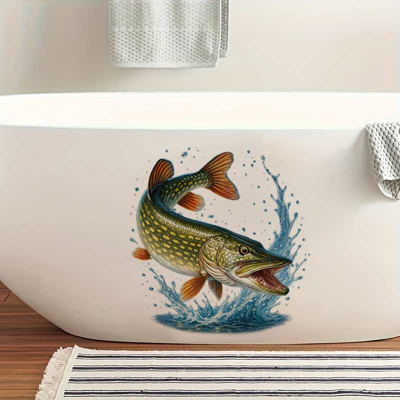Northern Pike Fishing Wall Sti – Commercial Kitchen Fridge recenzja i cena