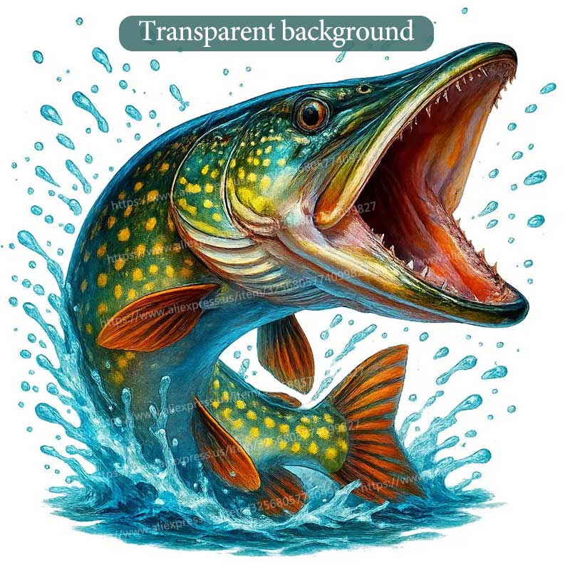 Northern Pike Fishing Wall Sti – Commercial Kitchen Fridge recenzja i cena
