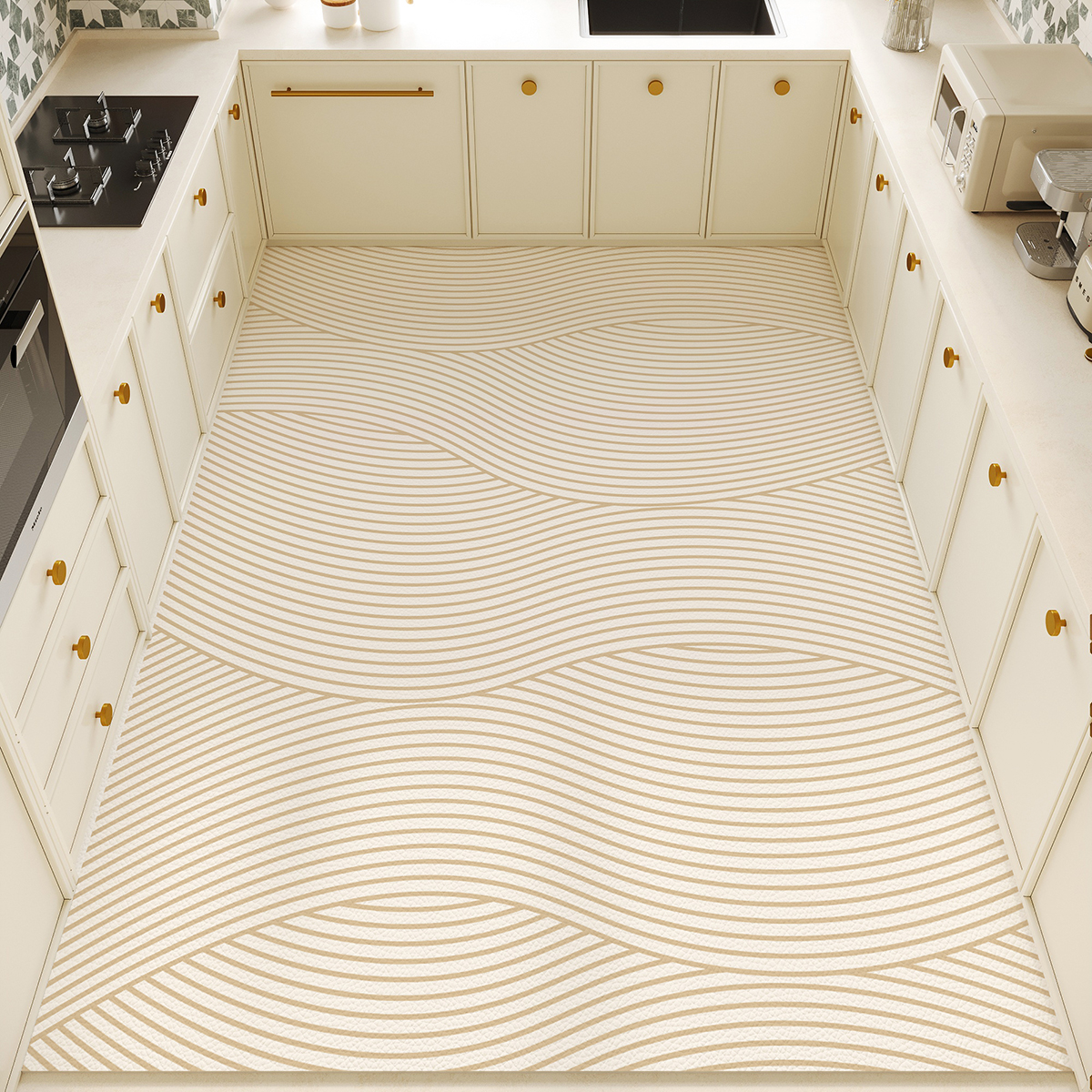 PVC Kitchen Carpet Waterproof  – Commercial Kitchen Vinyl Flooring recenzja i cena