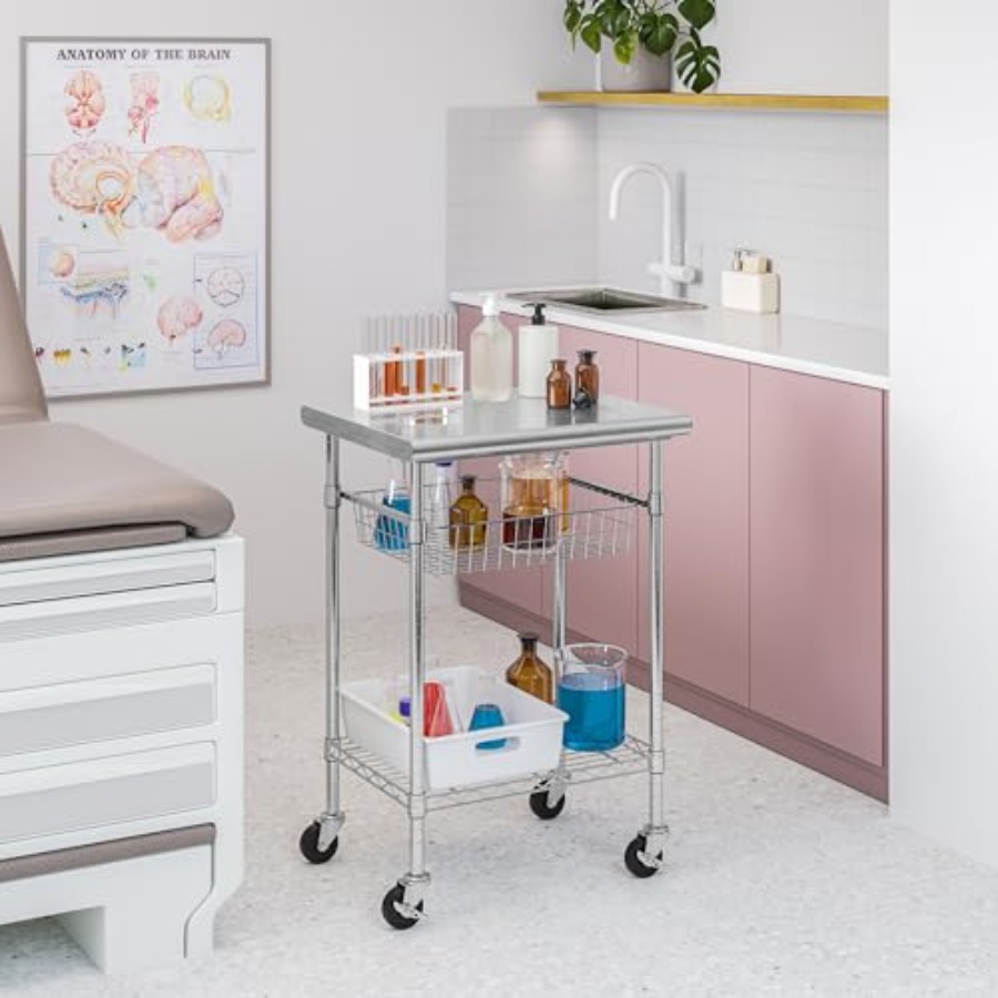 Commercial Work Table Island U – Commercial Kitchen Worktops recenzja i cena