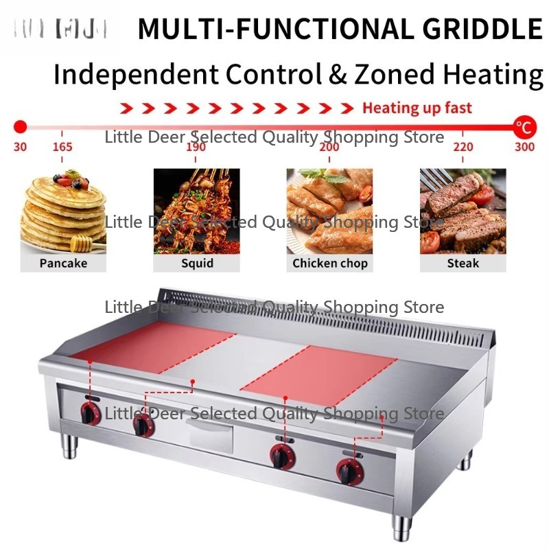 16mm Commercial Restaurant Kit – Commercial Kitchen Griddle recenzja i cena