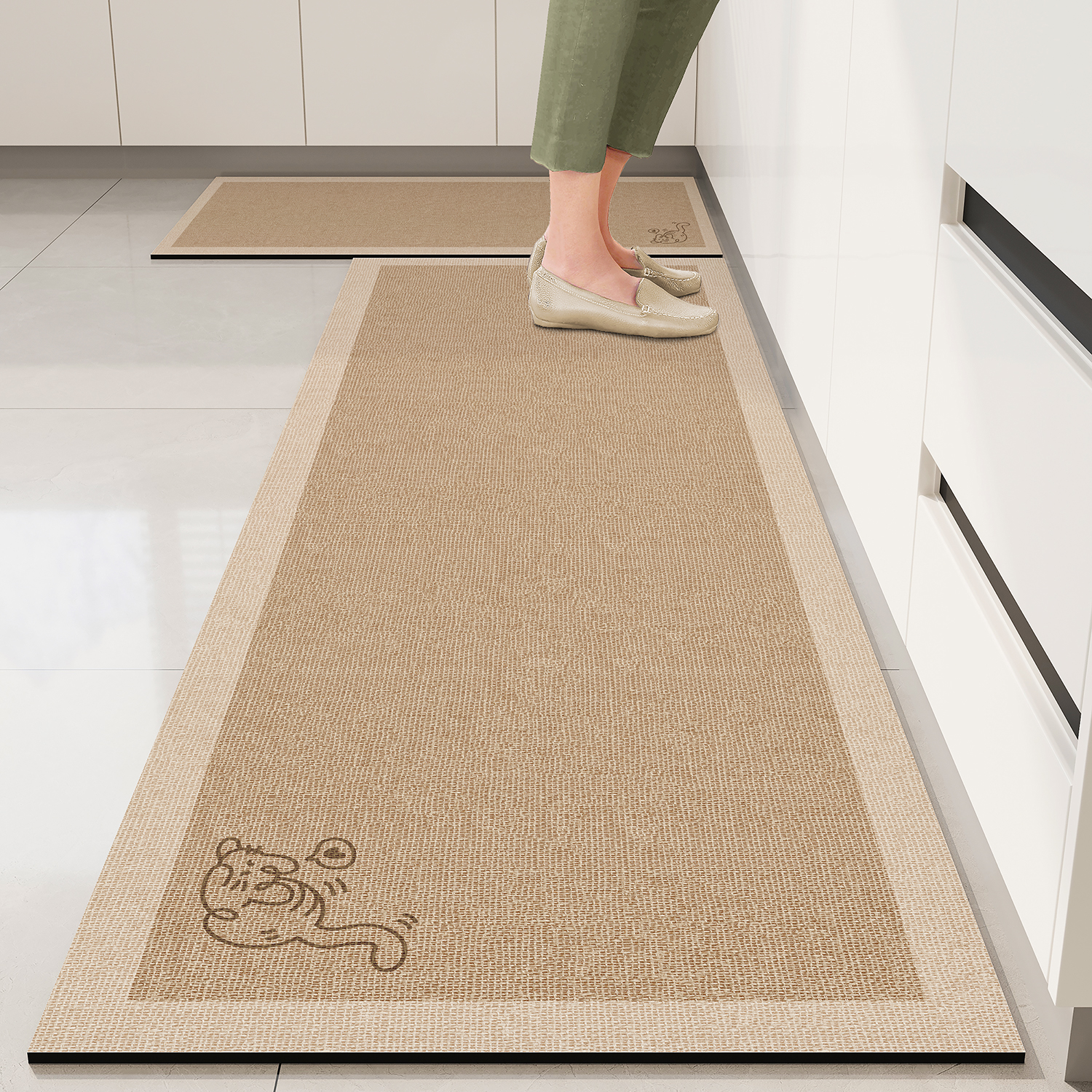 Kitchen Vinyl Rug Pvc Non-Slip – Commercial Kitchen Vinyl Flooring recenzja i cena