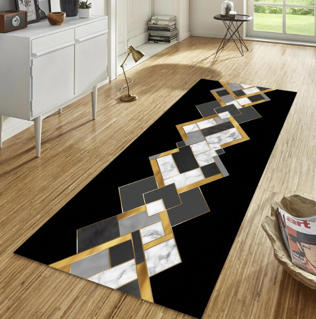 Checkerboard Vinyl Runner Rug  – Commercial Kitchen Vinyl Flooring recenzja i cena
