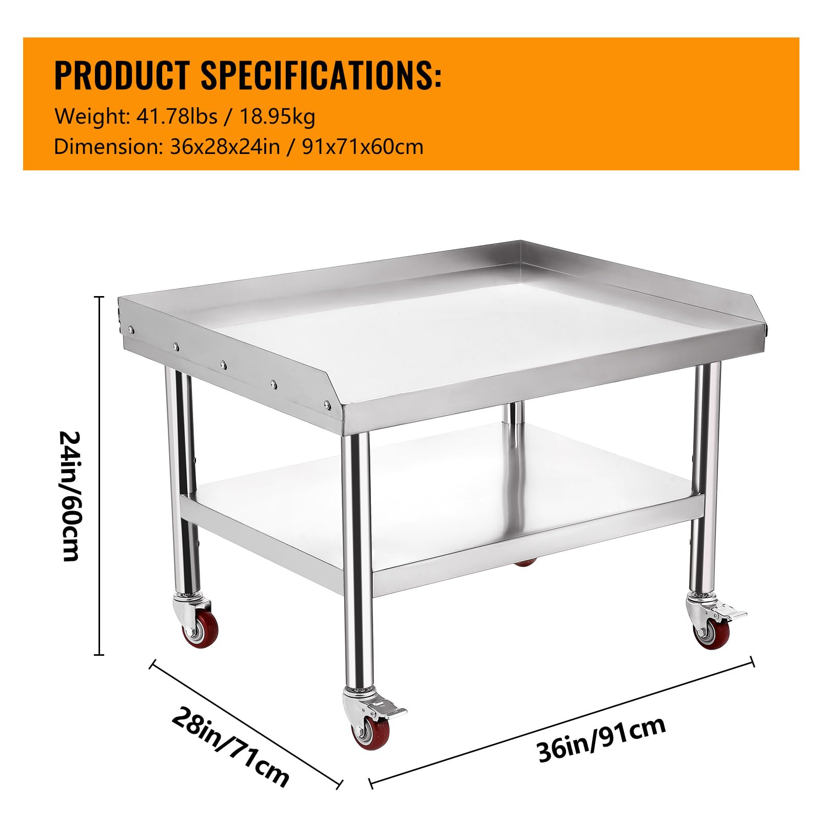Stainless Steel Equipment Gril – Commercial Kitchen Worktops recenzja i cena