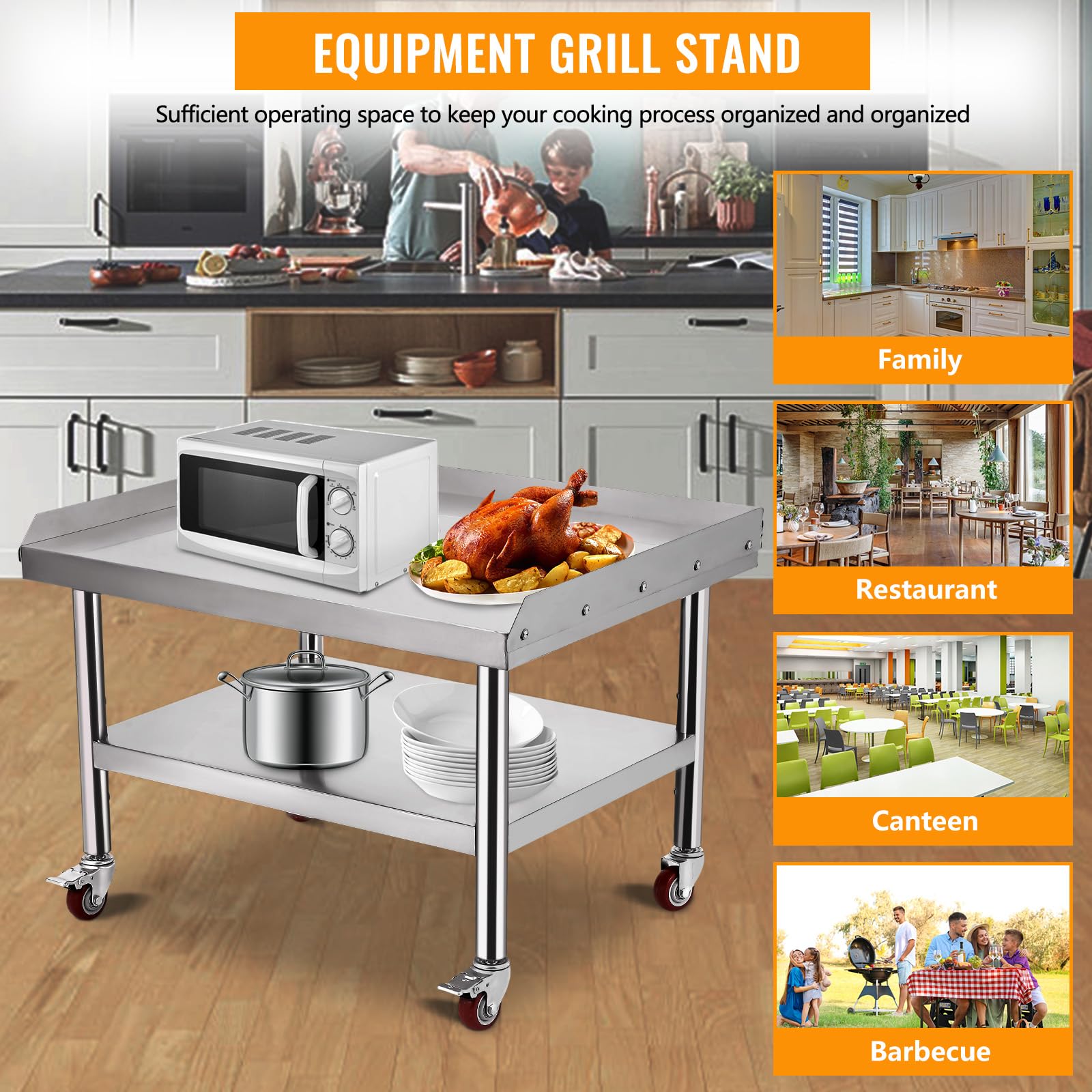 Stainless Steel Equipment Gril – Commercial Kitchen Worktops recenzja i cena