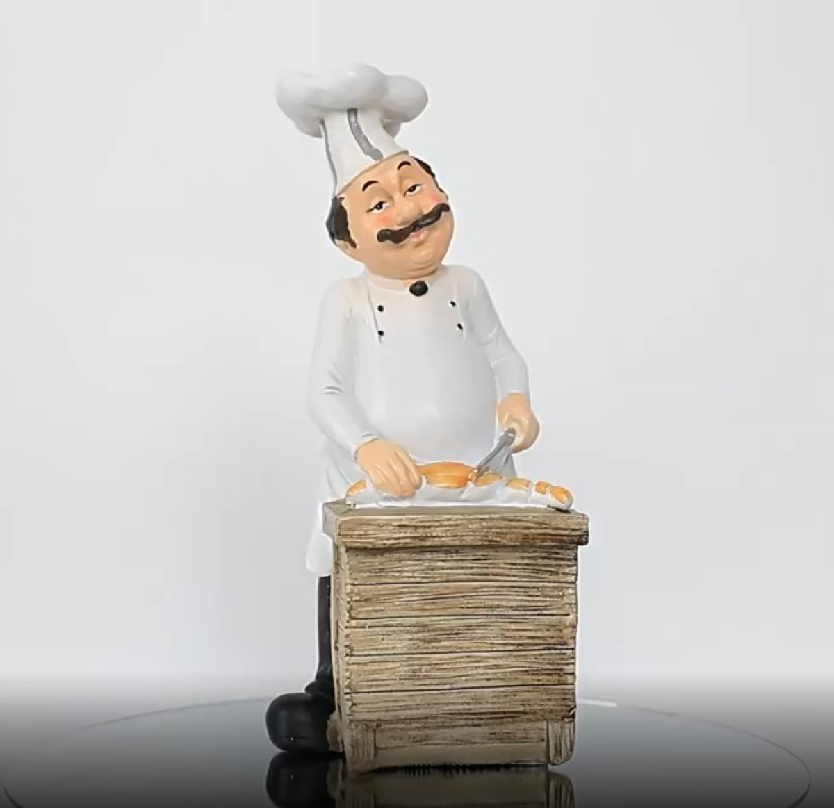 Restaurant Resin Decor - Chef  – Commercial Kitchen And Bar recenzja i cena